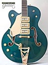 Photo Reference used left hand guitar electric Gretsch Country Club Custom Cadillac Green